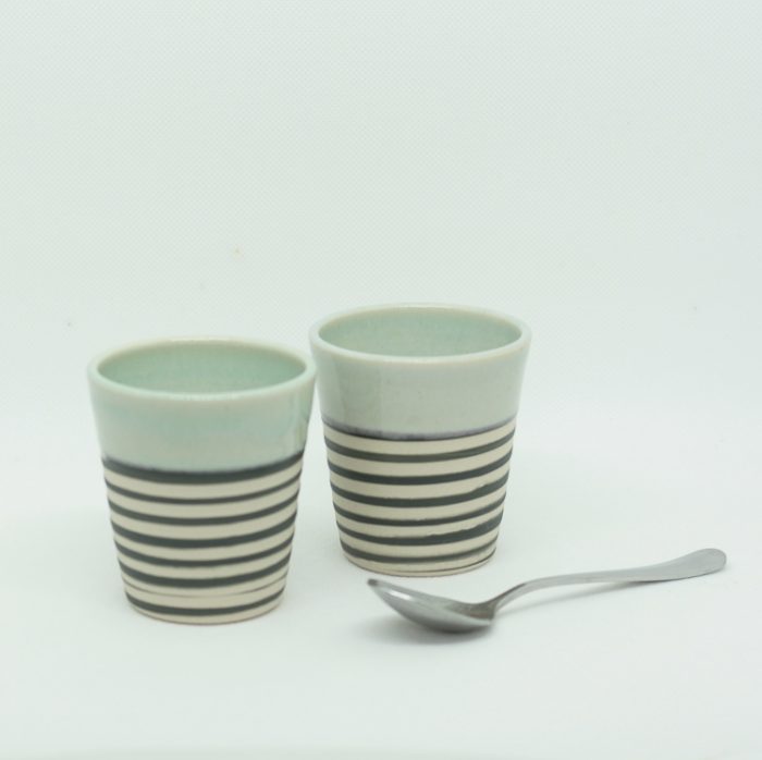 Espresso beakers - Spiral collection 2