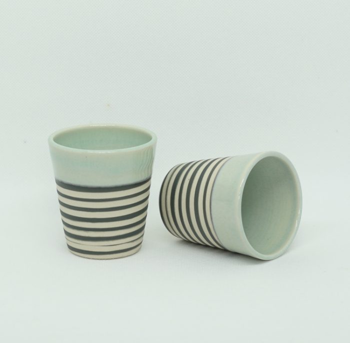 Espresso beakers - Spiral collection 3