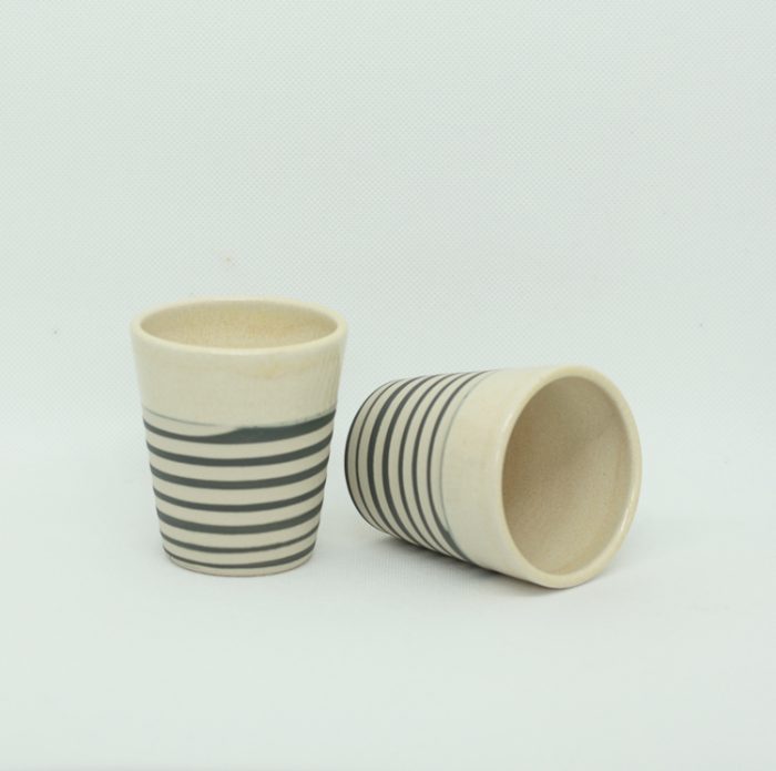 Espresso beakers - Spiral collection 4