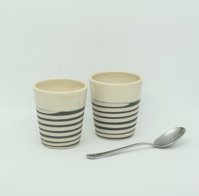 Espresso beakers - Spiral collection 5